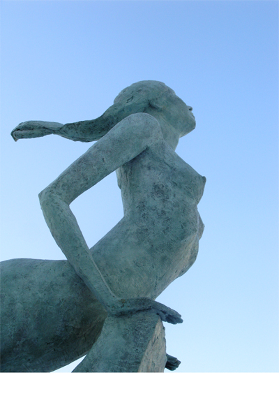 Sjöjungfrun i Farsta Dal